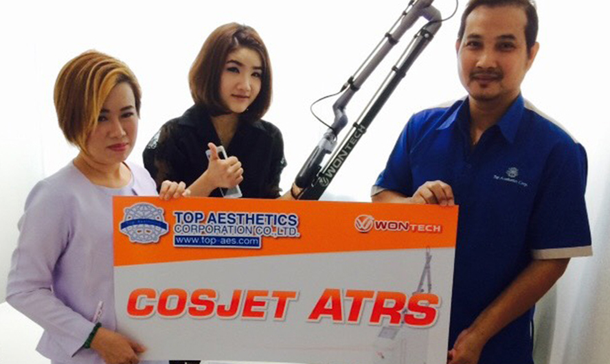 ส่งมอบเครื่อง Won Cosjet ATRS